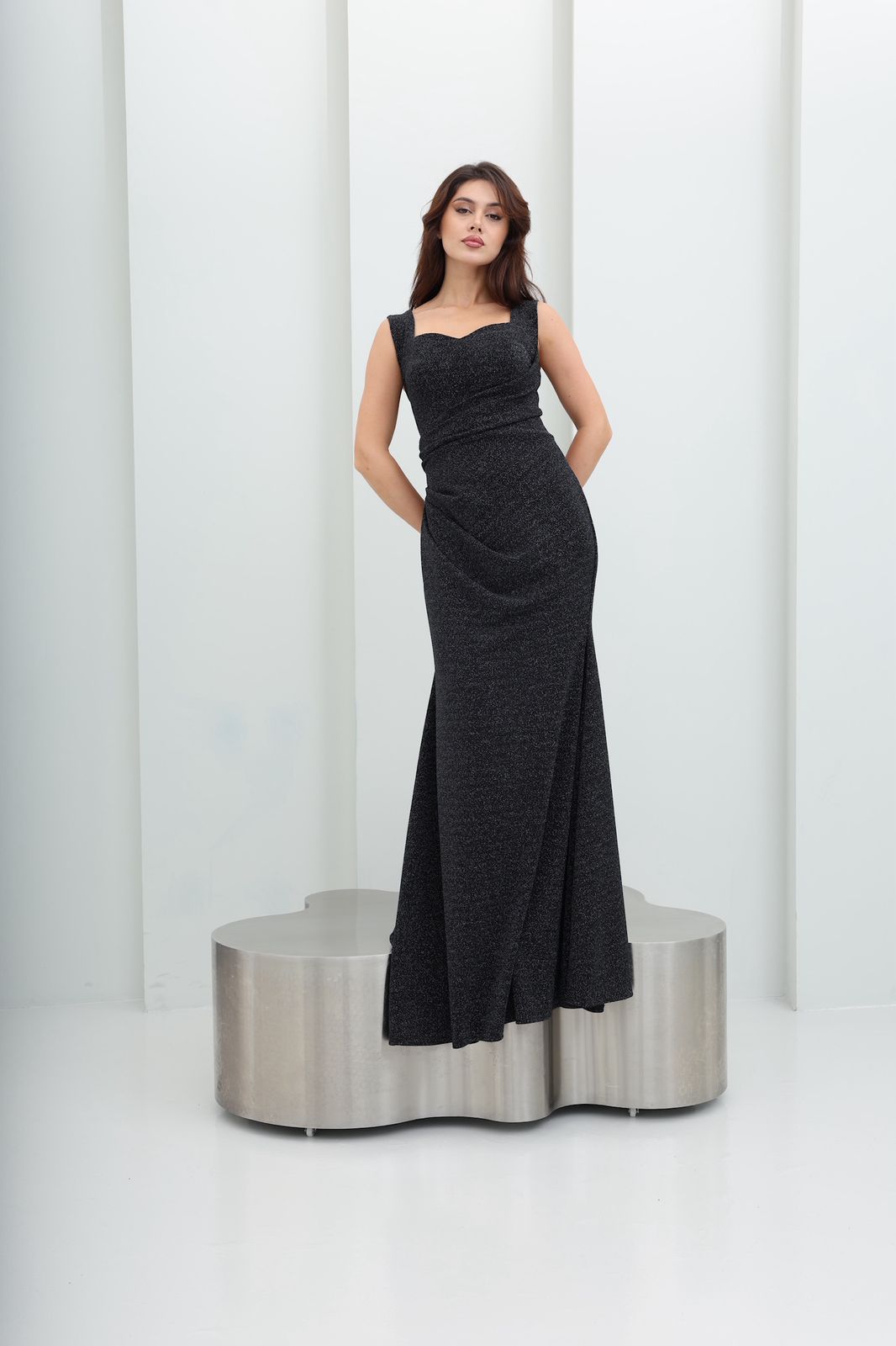 Black dress stretch - Image 4